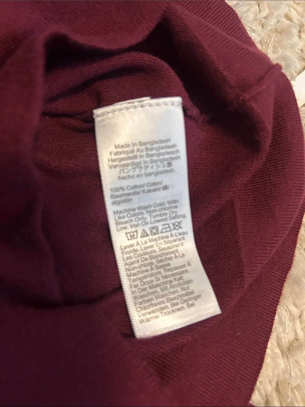 J. Crew Women's Crewneck Sweater in Burgundy
